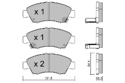 Дополнительные работы AISIN для HONDA CIVIC VI седан (EJ, EK) 1.6 VTi (EK4)